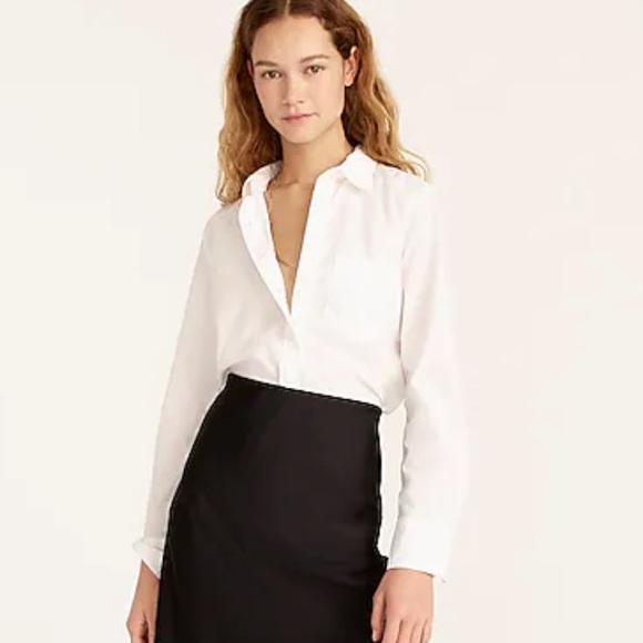 J. Crew Cotton Popover EUC - Picture 1 of 6